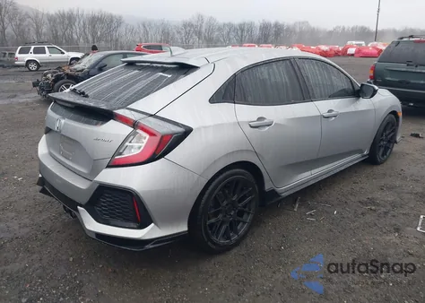 2018 Honda Civic Sport из США, поврежденный, VIN SHHFK7H49JU422080